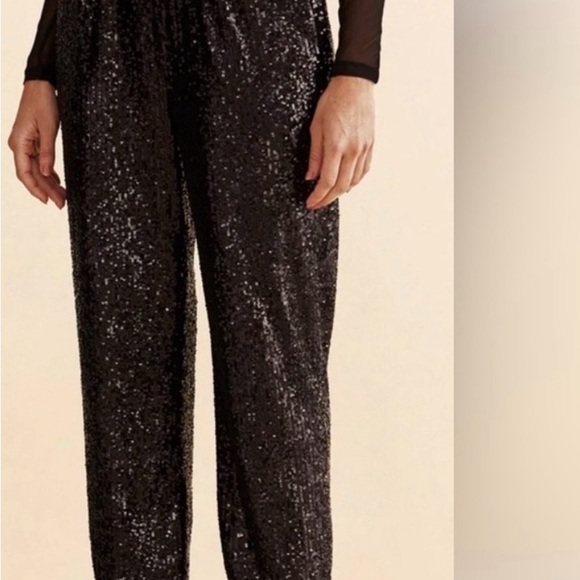 Farm Rio Sequin pants medium - Picture 2 of 9